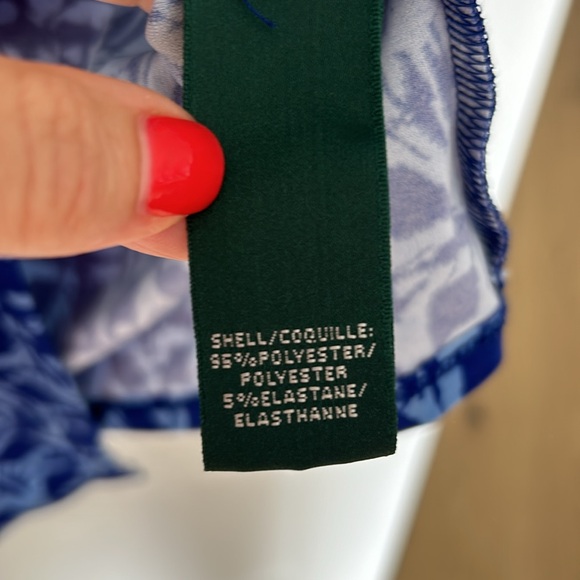 Ralph Lauren dress in blue print - Picture 6 of 9